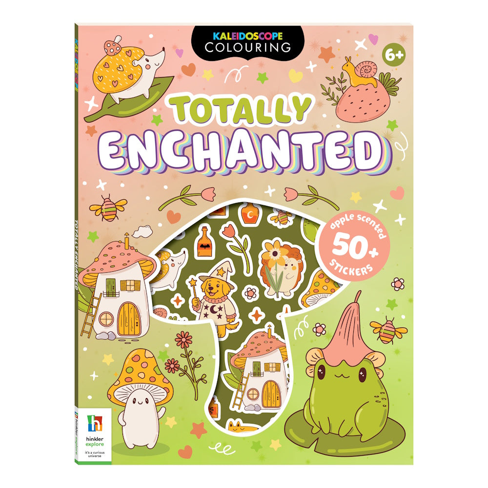 Kaleidoscope Colouring with Scented Stickers - Totally Enchanted