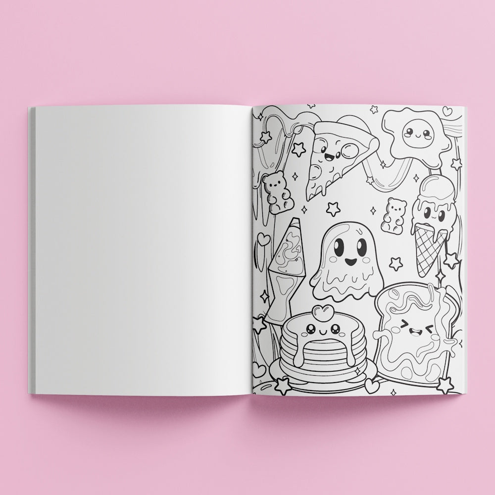 Kaleidoscope Colouring with Scented Stickers - Totally Gooey