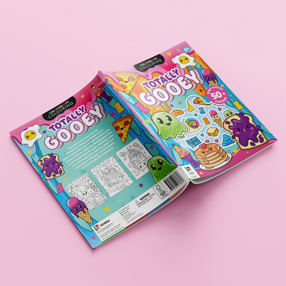 Kaleidoscope Colouring with Scented Stickers - Totally Gooey