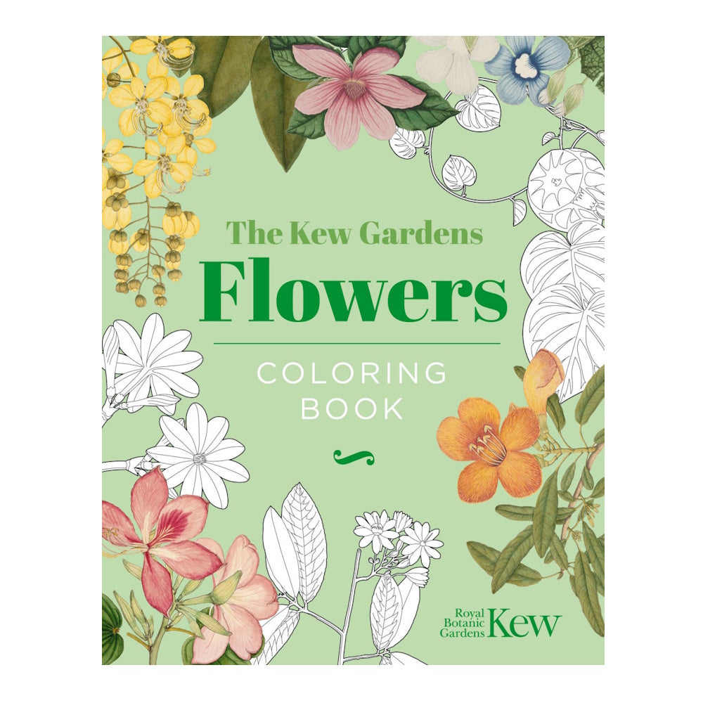 Kew Gardens Flowers Colouring Book