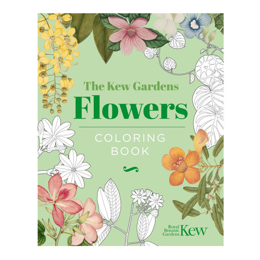 Kew Gardens Flowers Colouring Book