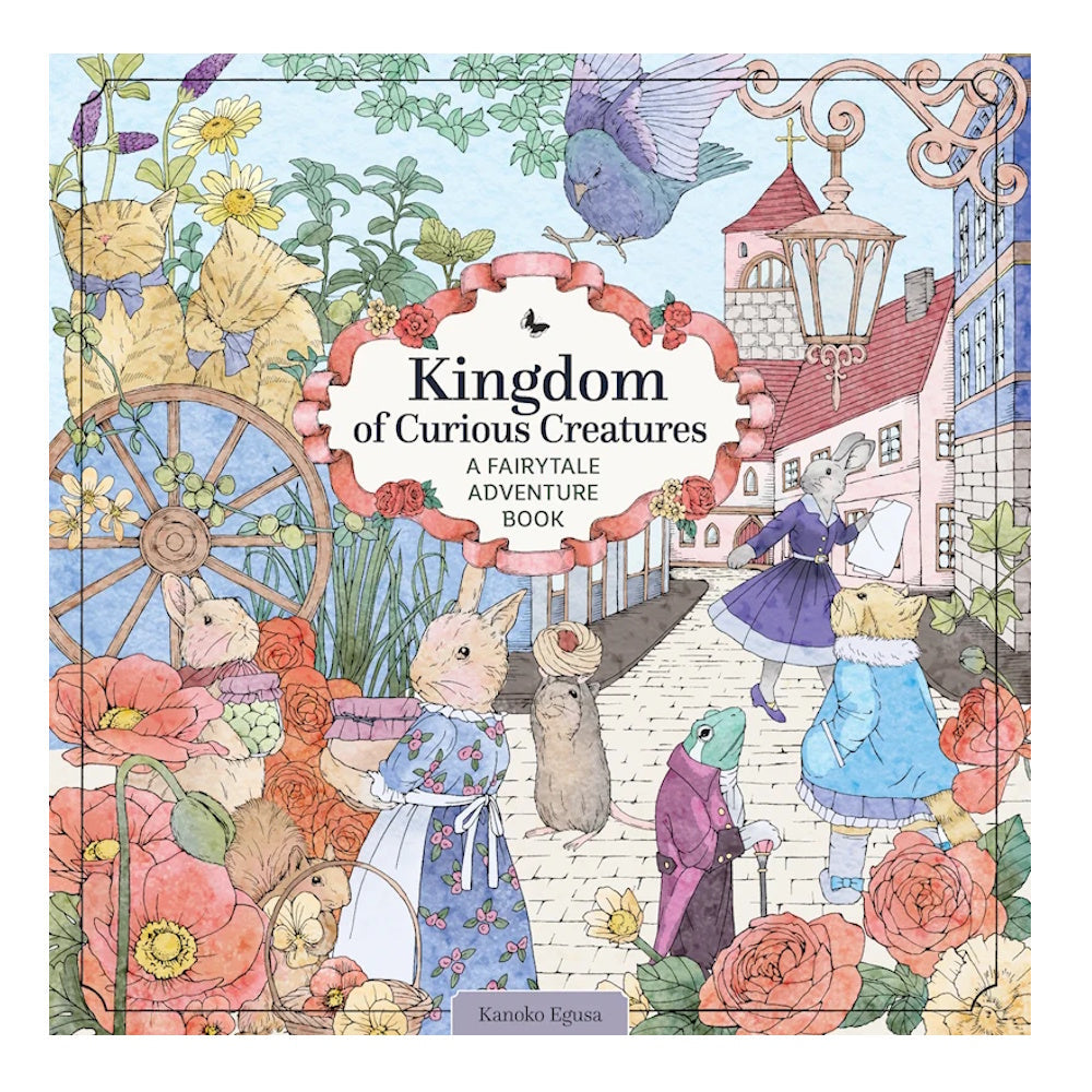 Kingdom of Curious Creatures Colouring Book