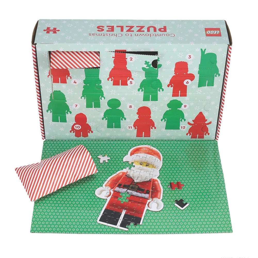 LEGO Countdown to Christmas: 12 Days of Minifigure Advent Puzzles