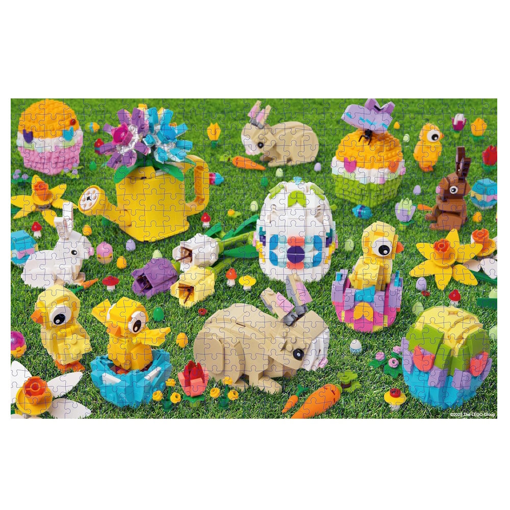 LEGO Easter Egg Hunt 500 Piece Puzzle