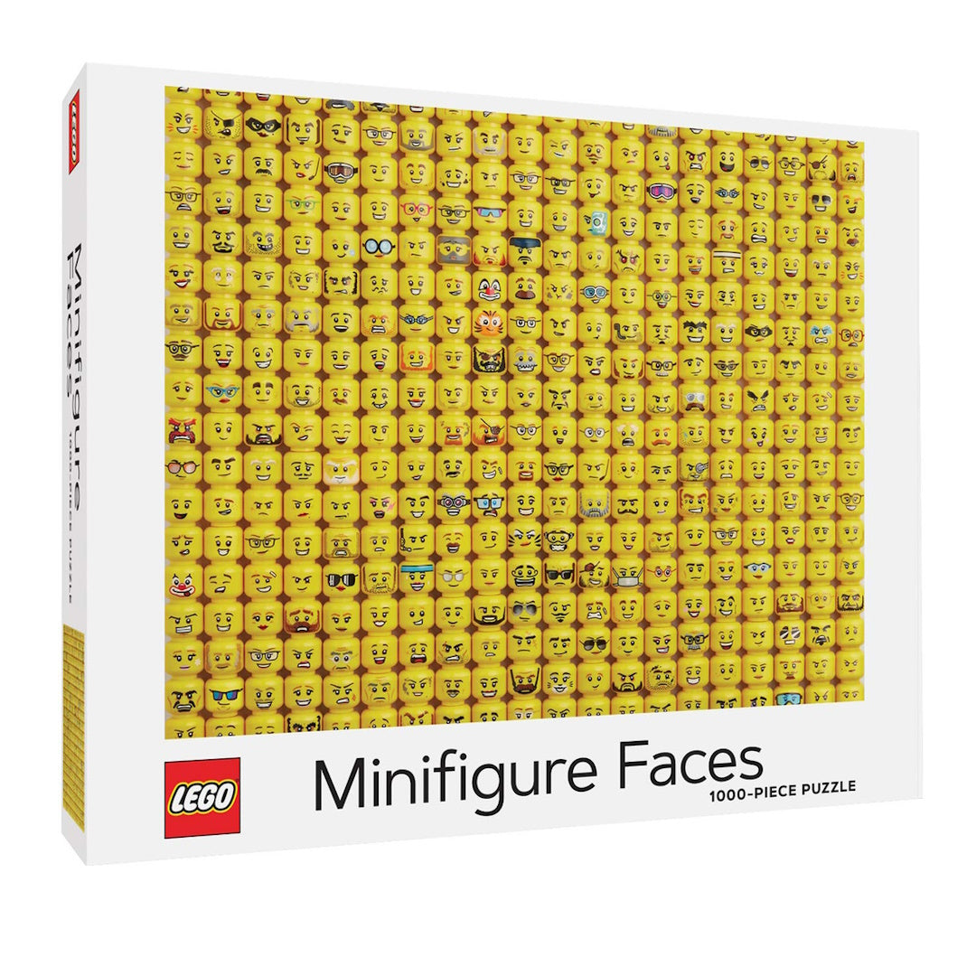 LEGO Minifigure Faces 1000 Piece Puzzle