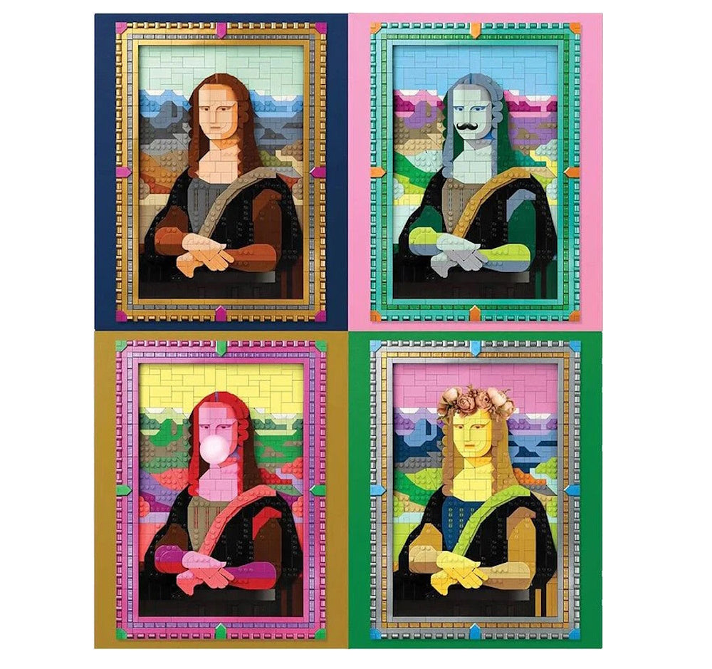 LEGO 1000 Piece Masterpiece Puzzle: Mona Lisa