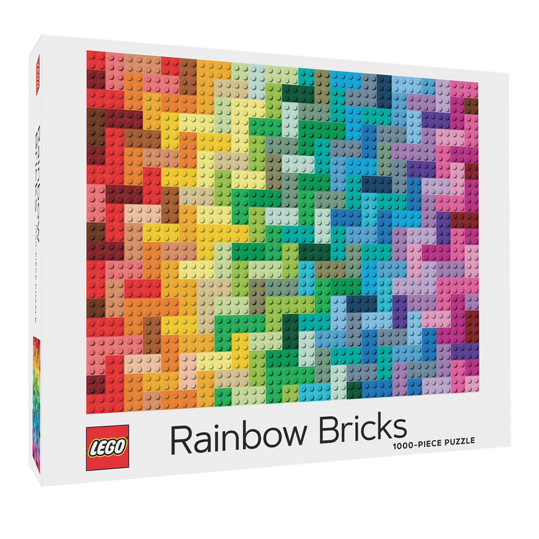 LEGO Rainbow Bricks 1000 Piece Puzzle