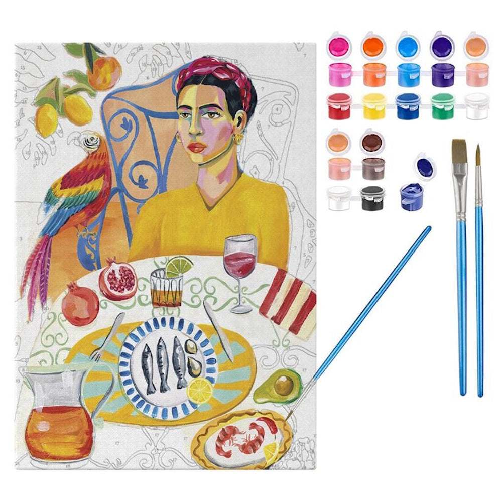 La La Land At the Table Paint By Numbers Kit