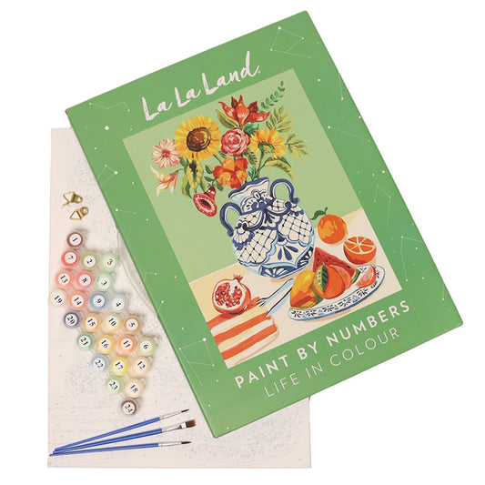 La La Land Life in Colour Paint By Numbers Kit