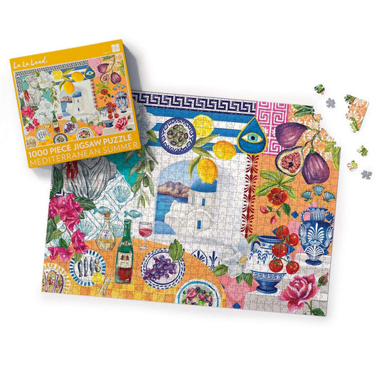 La La Land 1000 Piece Jigsaw Puzzle - Mediterranean Summer
