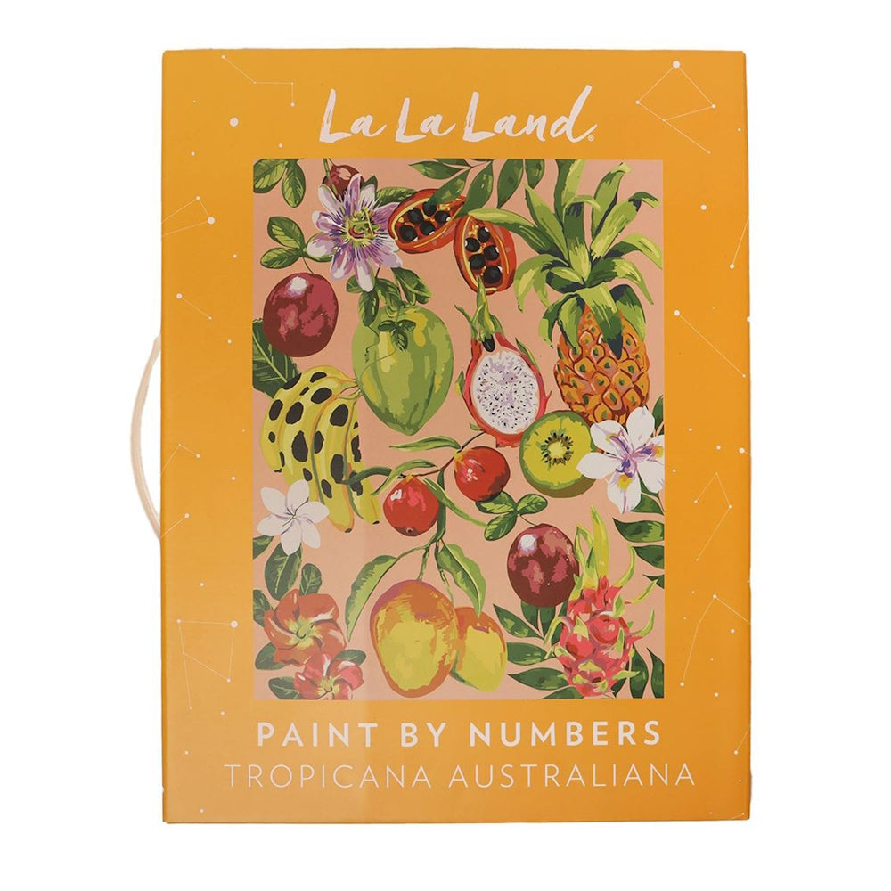 La La Land Tropicana Paint By Numbers Kit