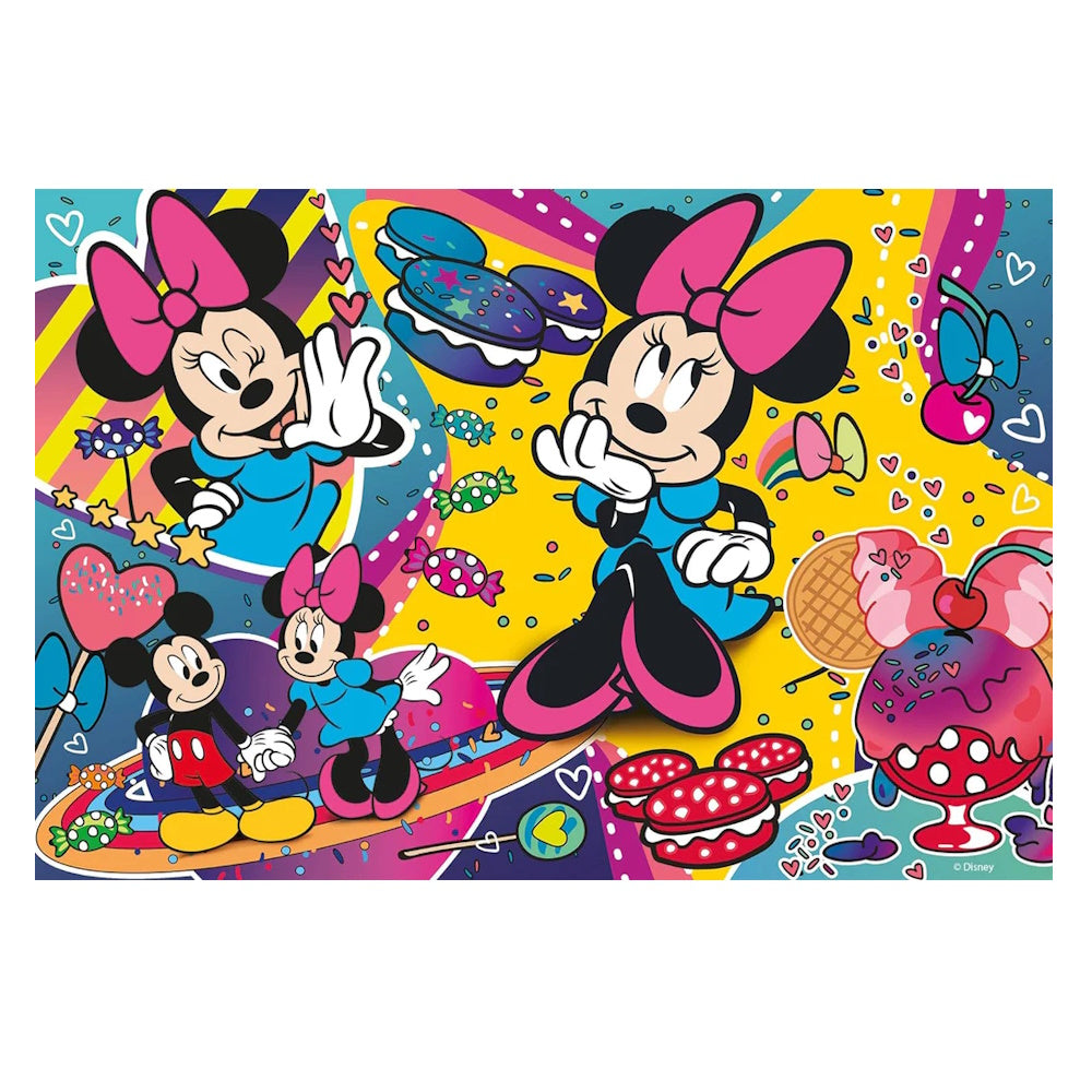 Disney Minnie Mouse 250 Piece Double Sided Puzzle