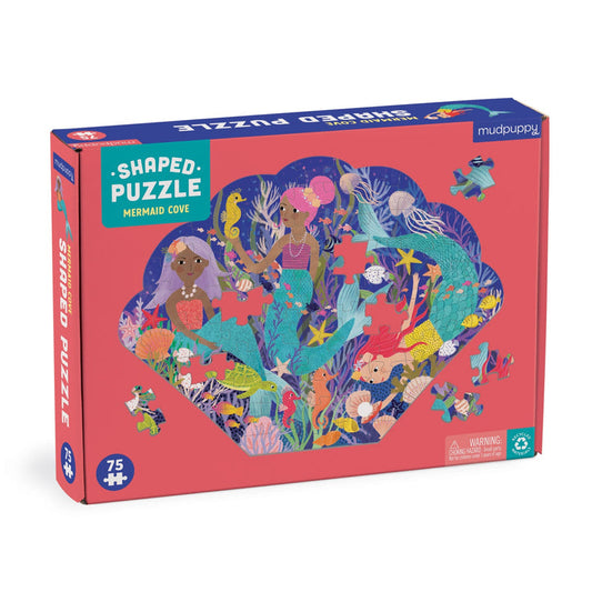 Mermaid Cove 75 Piece Shaped Scene Puzzle