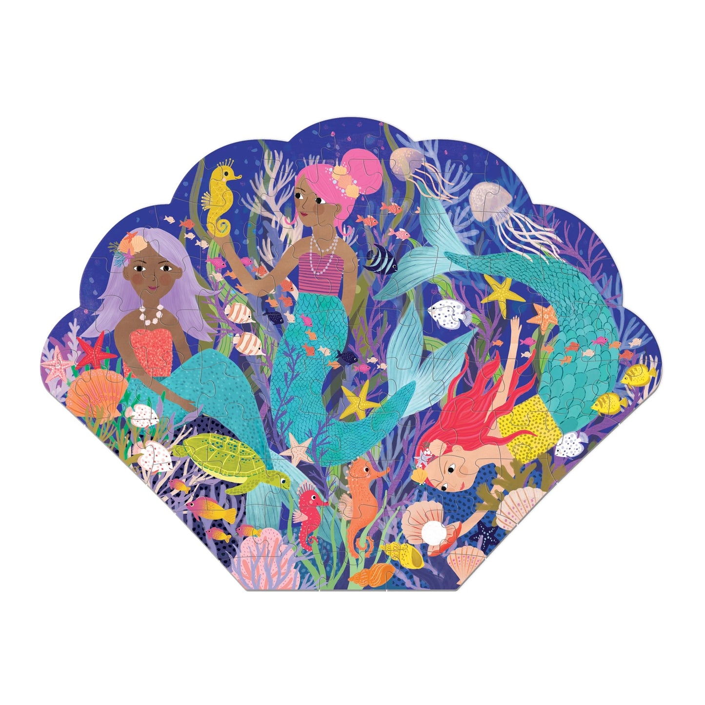 Mermaid Cove 75 Piece Shaped Scene Puzzle