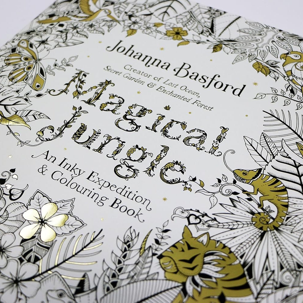 Magical Jungle: An Inky Expedition & Colouring Book