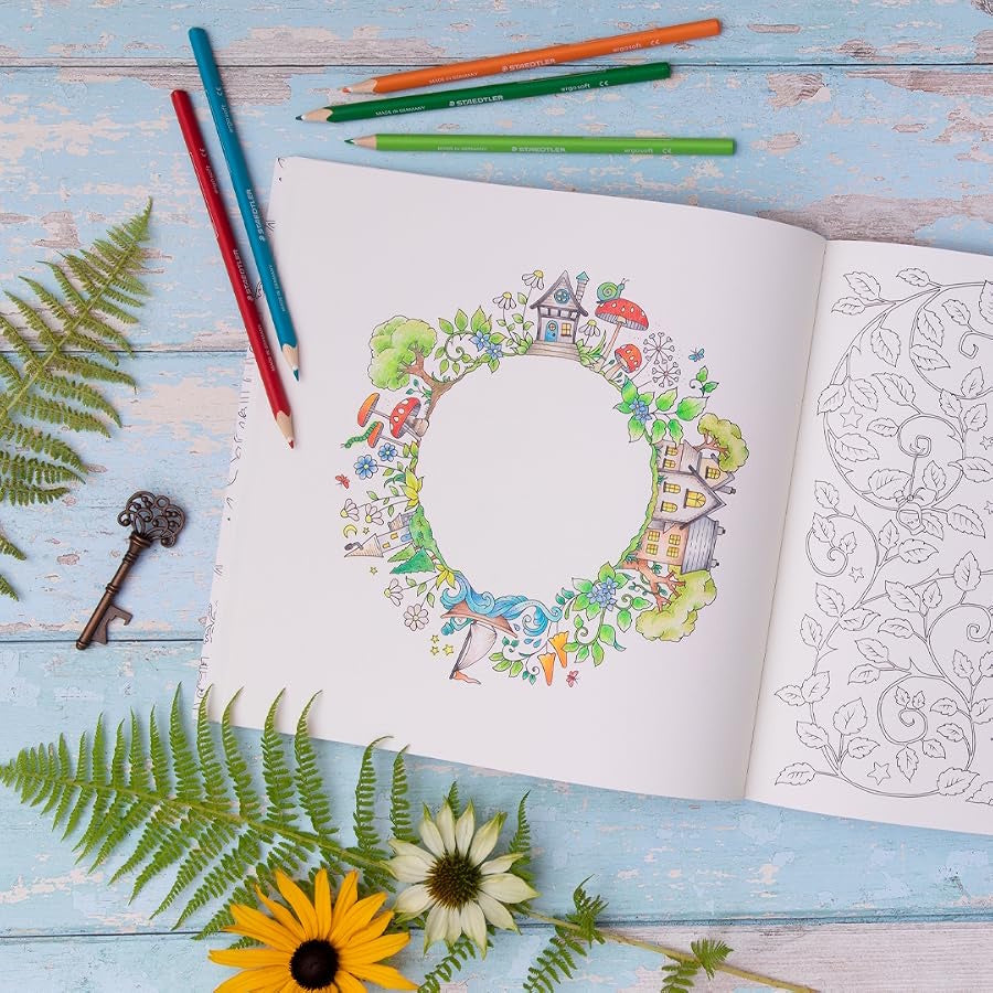 Magical Worlds: An Enchanted Colouring Adventure