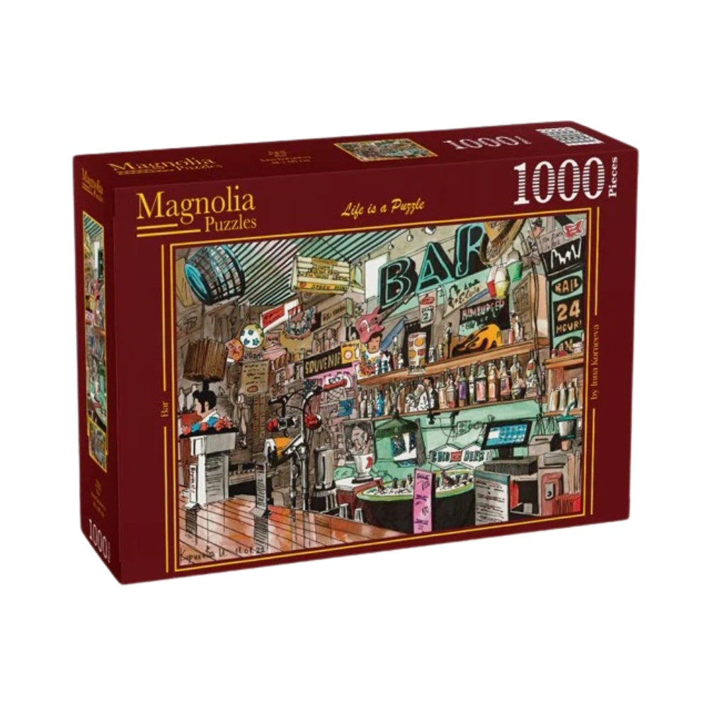 Magnolia 1000 Piece Puzzle - Bar