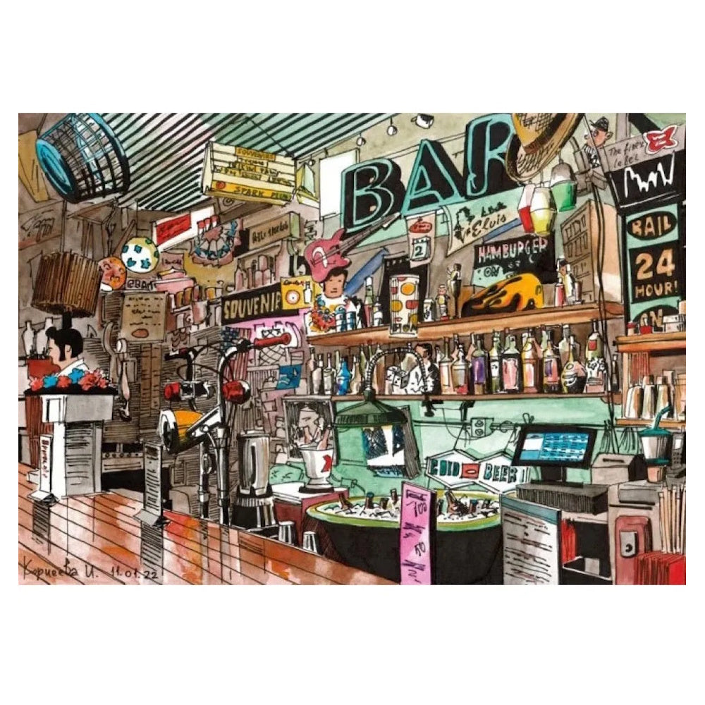 Magnolia 1000 Piece Puzzle - Bar
