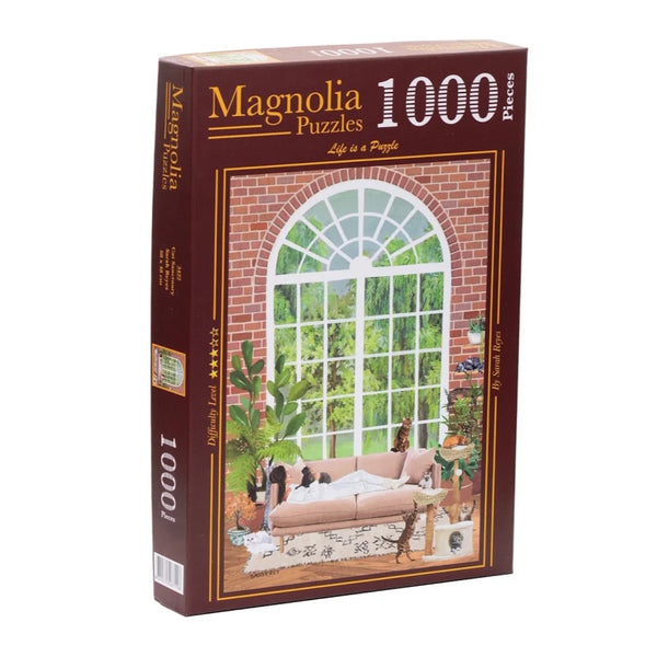 Magnolia 1000 Piece Puzzle - Cat Sanctuary – The Jigstore