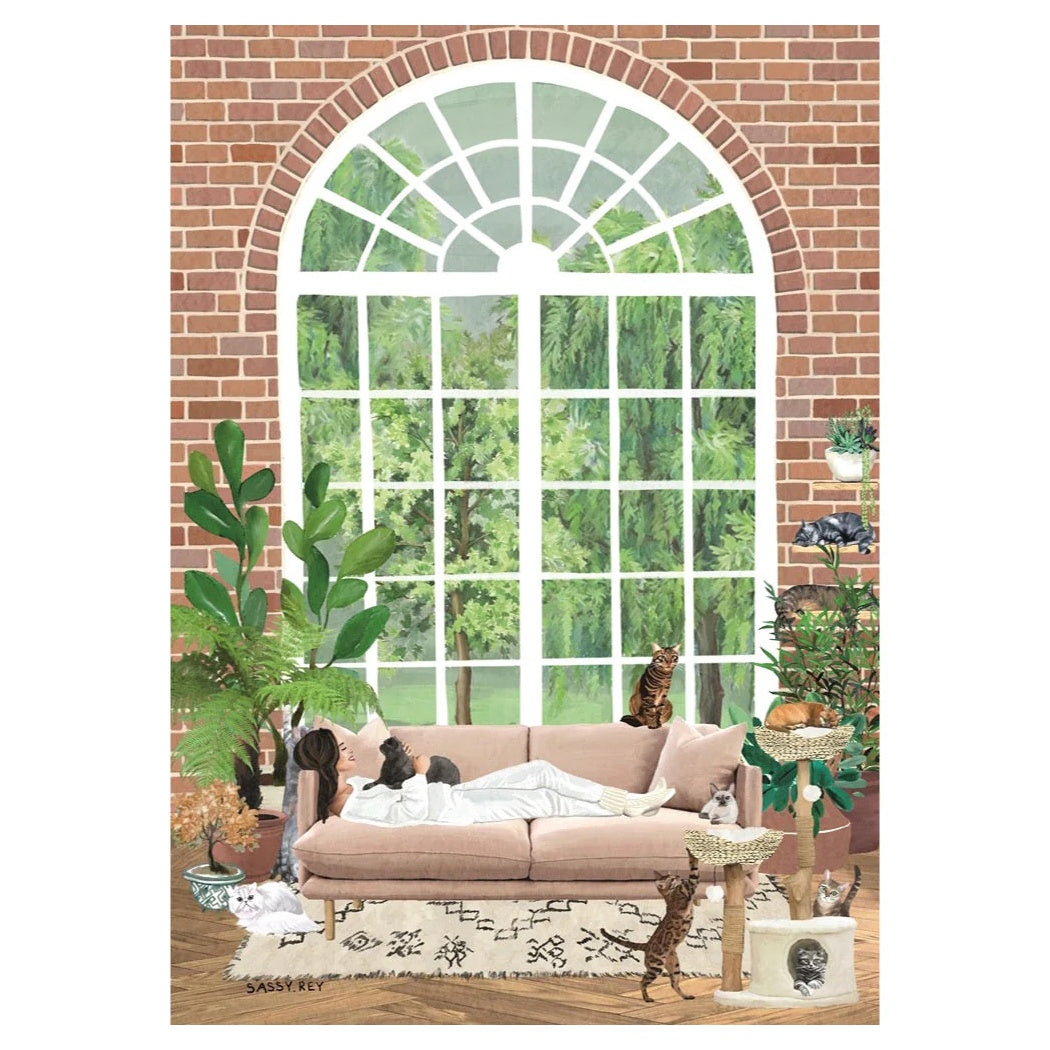 Magnolia 1000 Piece Puzzle - Cat Sanctuary