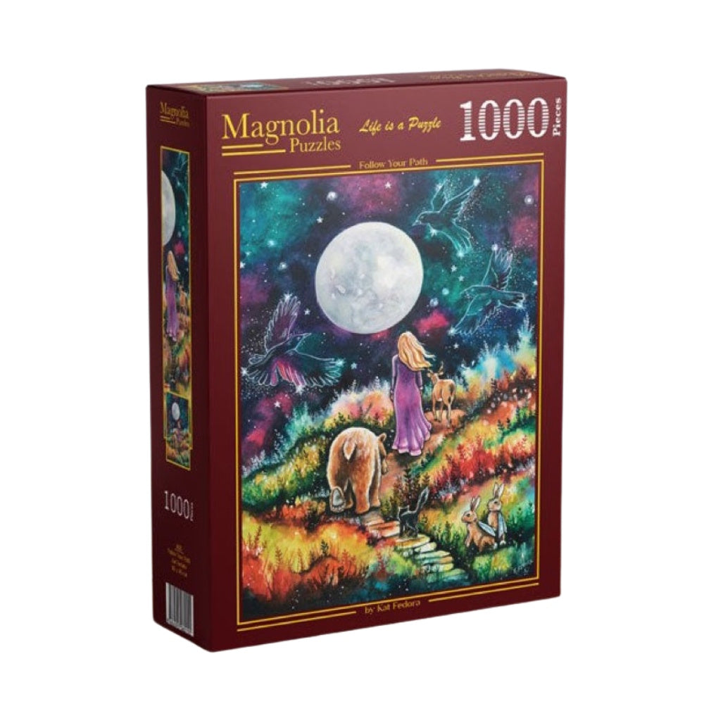 Magnolia 1000 Piece Puzzle - Follow Your Path