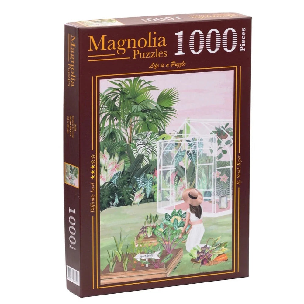 Magnolia 1000 Piece Puzzle - Green Living