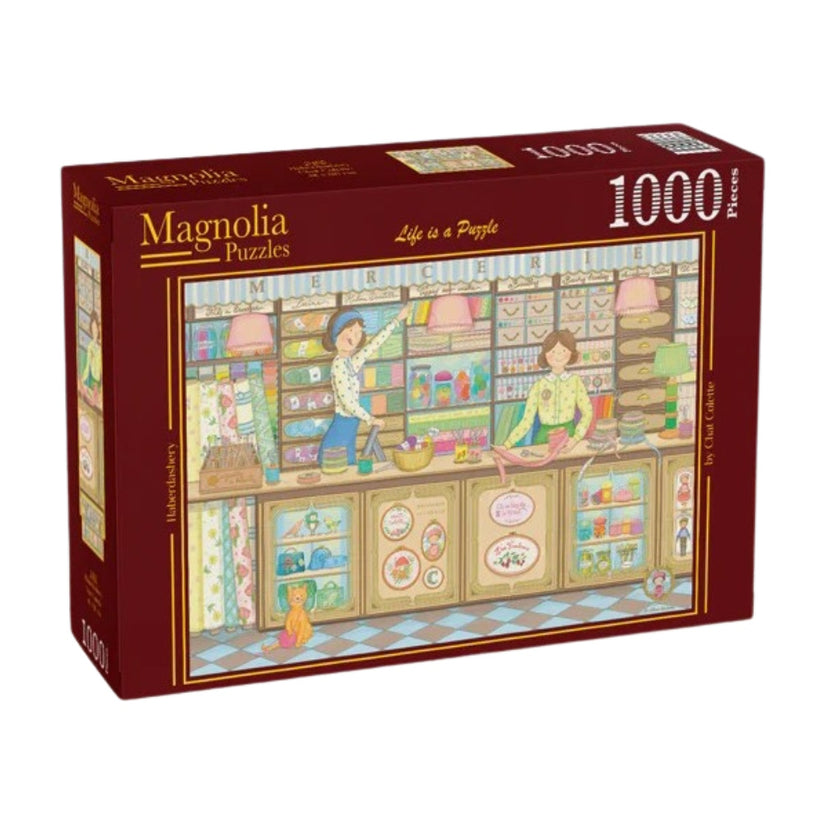 Magnolia 1000 Piece Puzzle - Haberdashery – The Jigstore