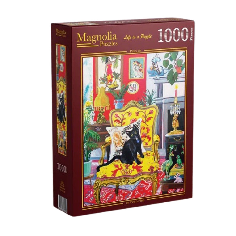 Magnolia 1000 Piece Puzzle - Paws on