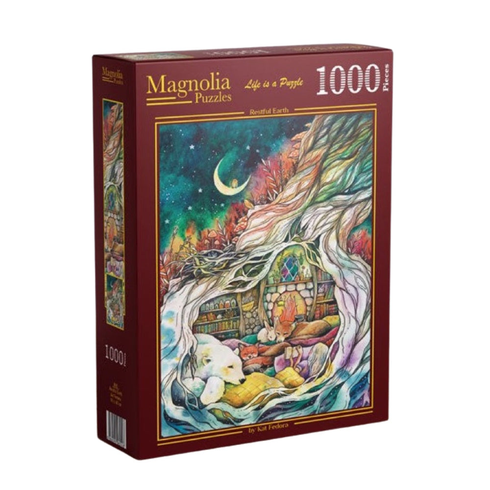 Magnolia 1000 Piece Puzzle - Restful Earth
