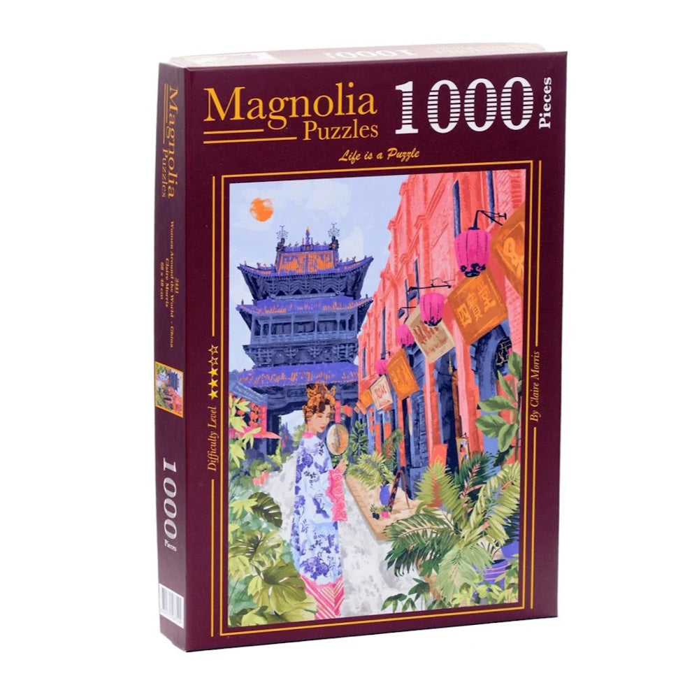 Magnolia 1000 Piece Puzzle - Women Around the World China