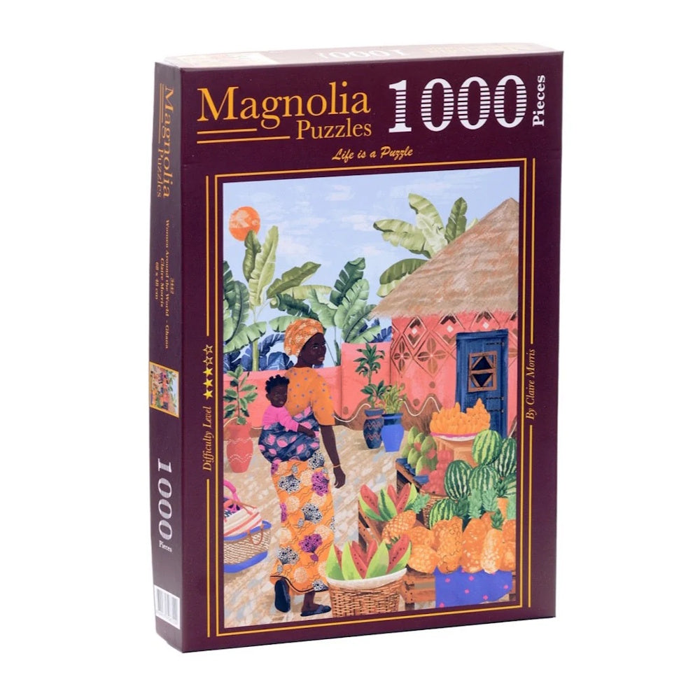 Magnolia 1000 Piece Puzzle - Women Around the World Ghana