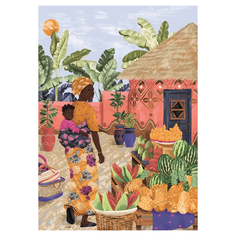 Magnolia 1000 Piece Puzzle - Women Around the World Ghana