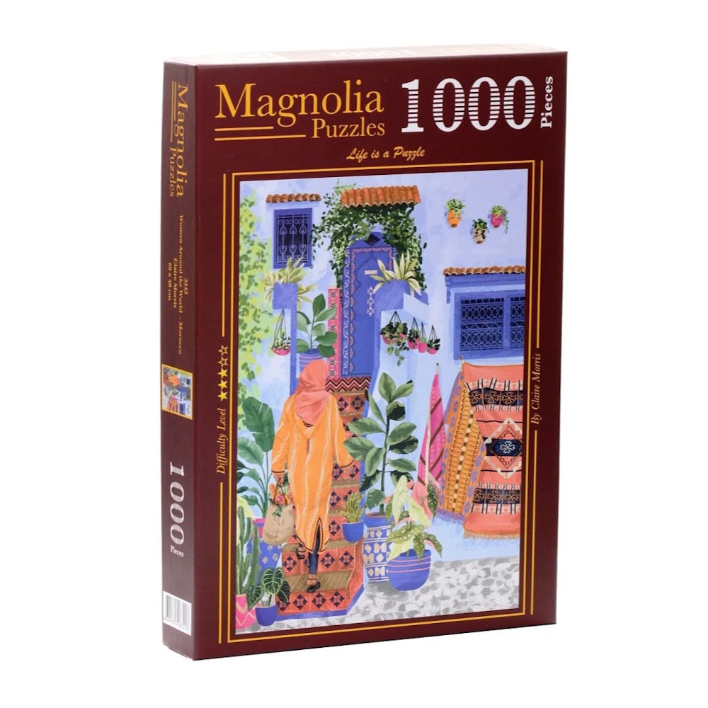 Magnolia 1000 Piece Puzzle - Women Around the World Mongolia