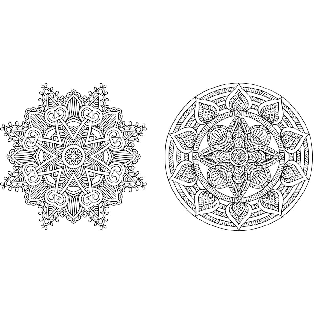 Mandala Meditation Colouring Book