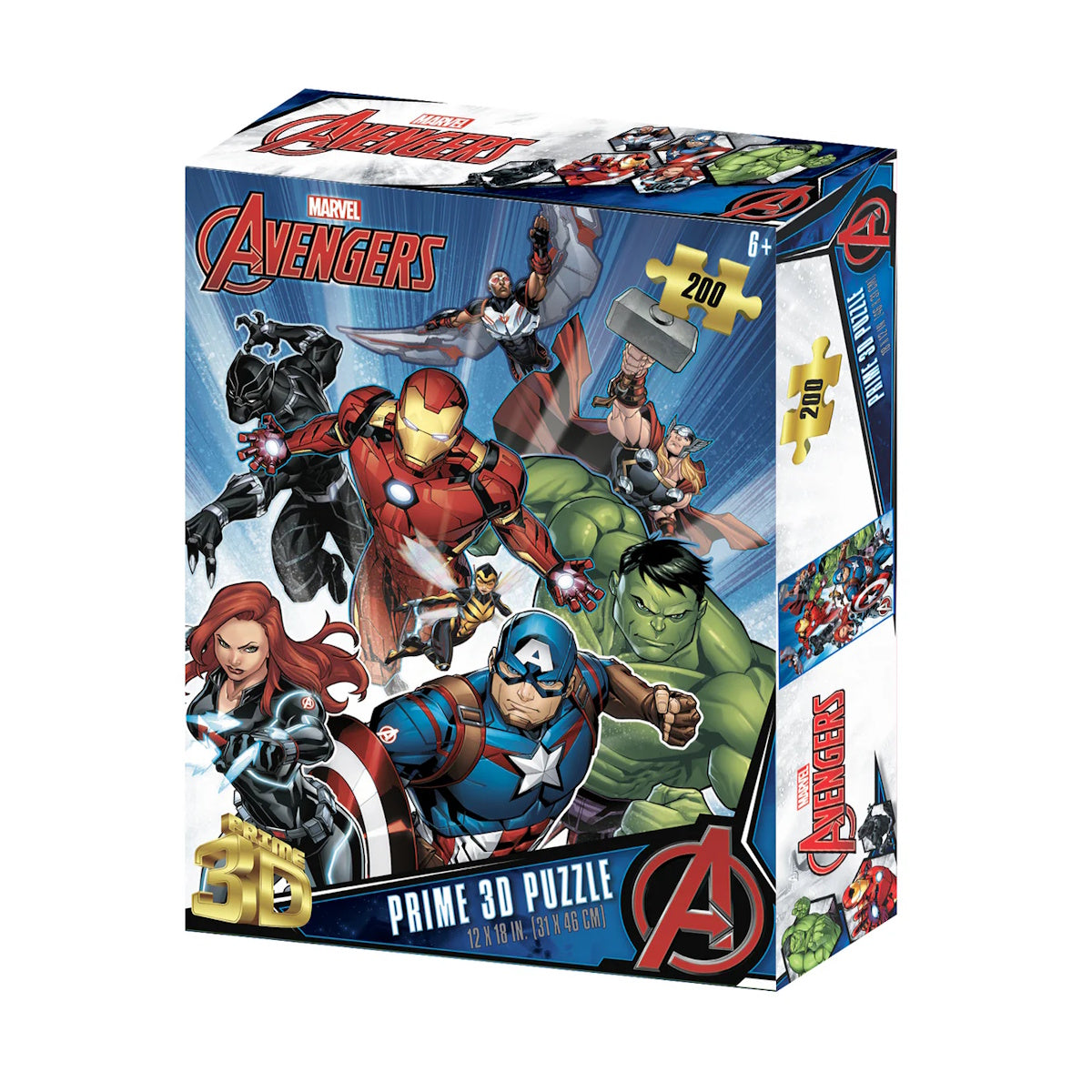 Marvel Avengers 200 Piece Lenticular Puzzle