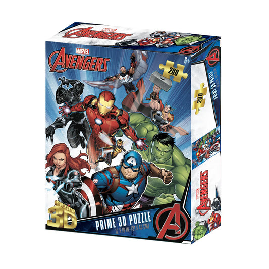 Marvel Avengers 200 Piece Lenticular Puzzle
