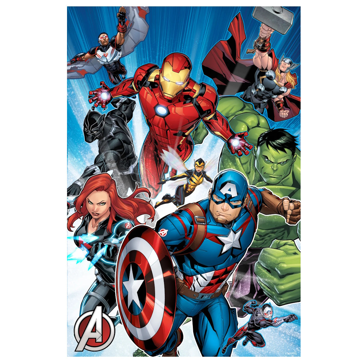 Marvel Avengers 200 Piece Lenticular Puzzle