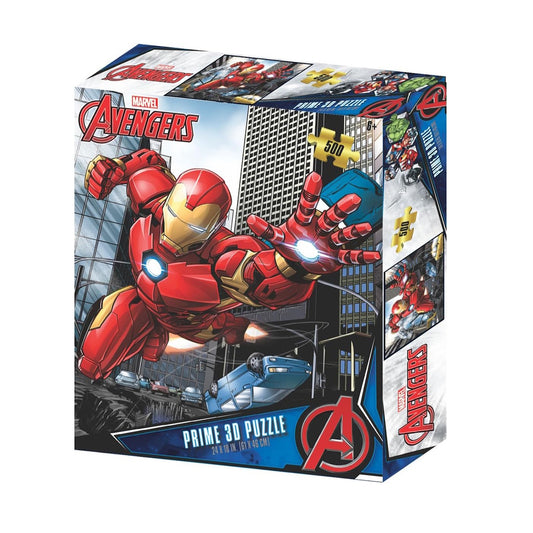 Marvel Iron Man 500 Piece Lenticular Puzzle (Sample)
