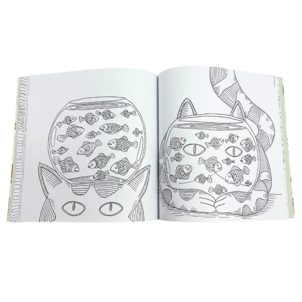 Cats Colouring for Mindfulness