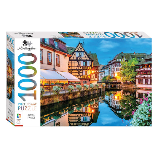 Mindbogglers 1000 Piece Puzzle - Alsace, France