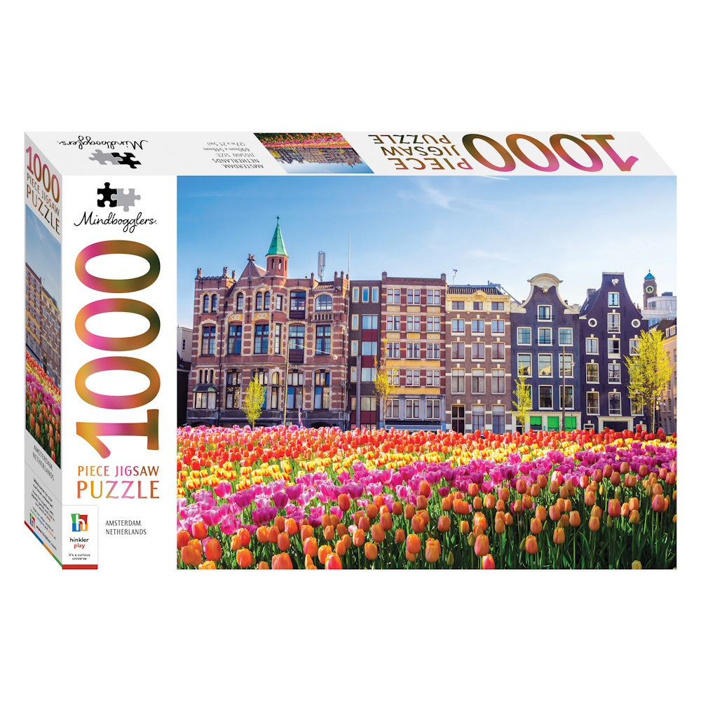 Mindbogglers 1000 Piece Puzzle - Amsterdam, Netherlands