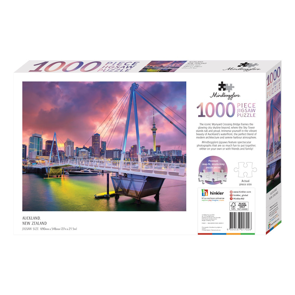 Mindbogglers 1000 Piece Puzzle - Auckland, New Zealand