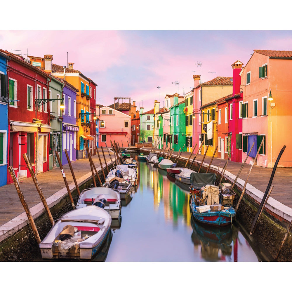 Mindbogglers 1000 Piece Puzzle - Burano Island Venice, Italy