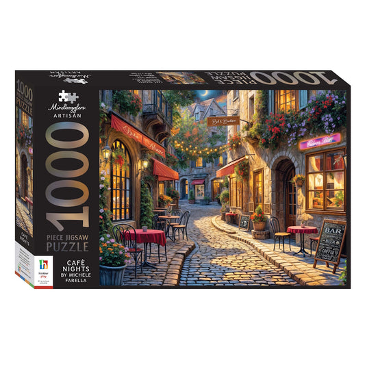 Mindbogglers Artisan 1000 Piece Puzzle - Cafe Nights