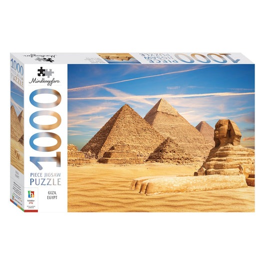 Mindbogglers 1000 Piece Puzzle - Giza, Egypt