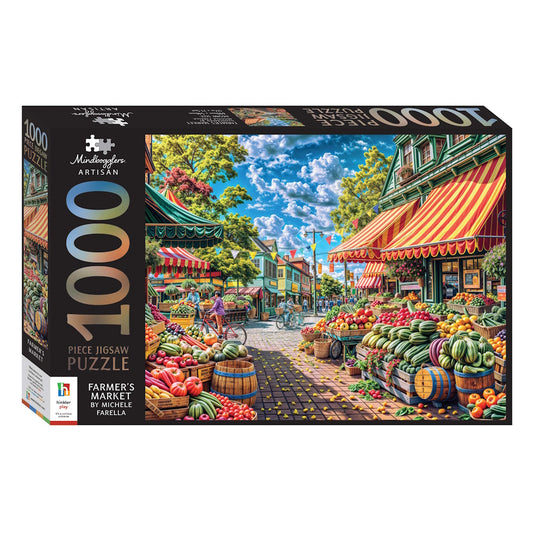 Mindbogglers Artisan 1000 Piece Puzzle - Farmer's Market