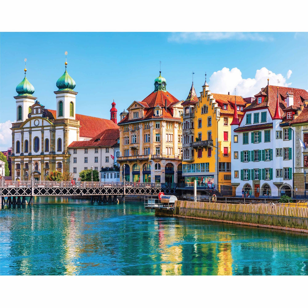 Mindbogglers 1000 Piece Puzzle - Lucerne, Switzerland