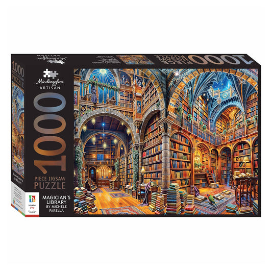 Mindbogglers Artisan 1000 Piece Puzzle - Magician's Library