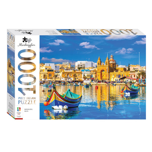 Mindbogglers 1000 Piece Puzzle - Marsaxlokk Malta
