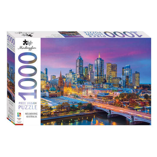 Mindbogglers 1000 Piece Puzzle - Melbourne, Australia